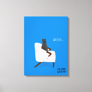 Mod Cats - Hämta Canvastryck