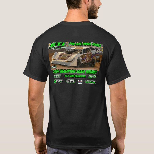 MOD Champion Adam Holbert T Shirt (Baksida)