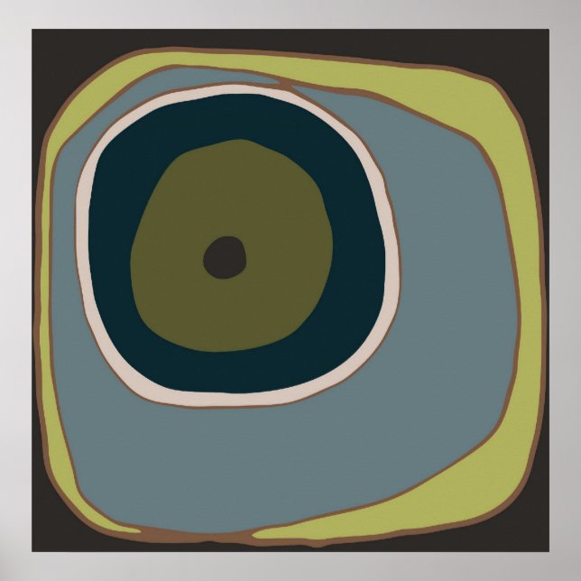 Mod Cirkel 1 - Art-utskrift Poster (Framsidan)