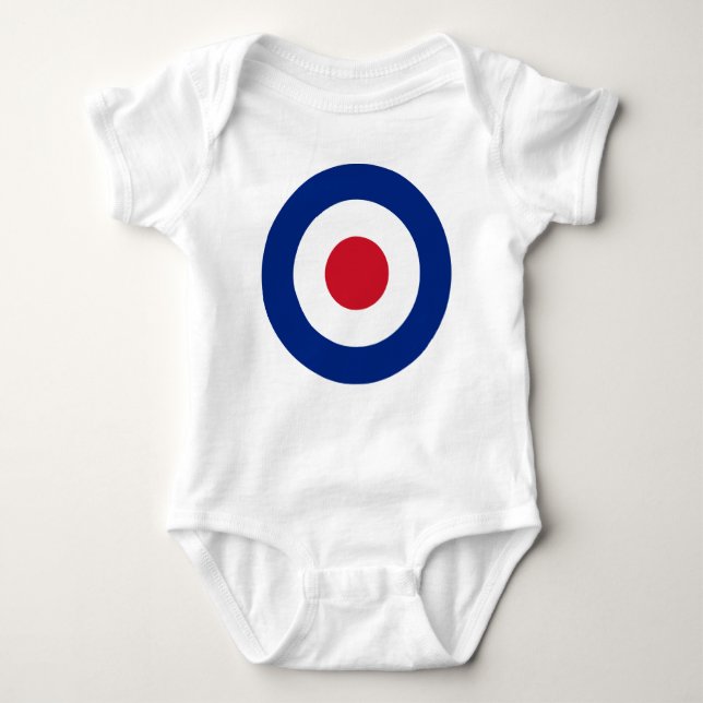 Mod - Classic Roundel - Bullseye Archery Target T Shirt (Framsida)