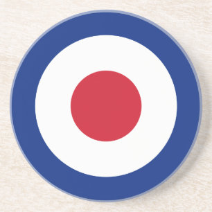 Mod - Classic Roundel - Bullseye Archery Target Underlägg