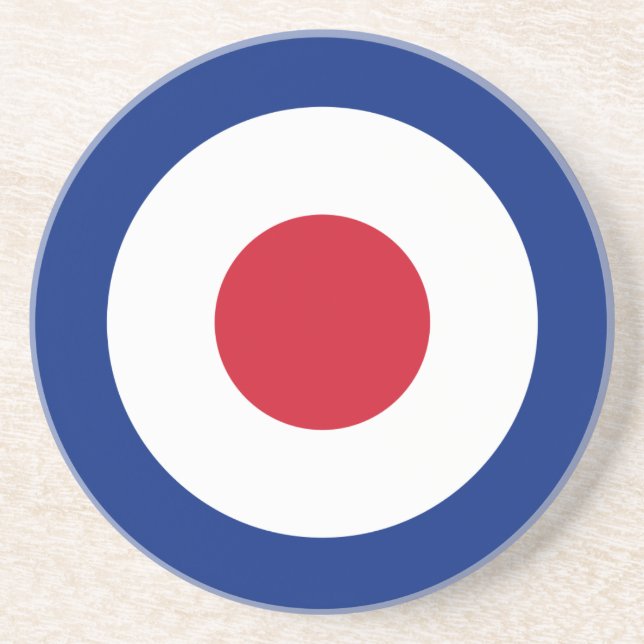 Mod - Classic Roundel - Bullseye Archery Target Underlägg (Framsidan)
