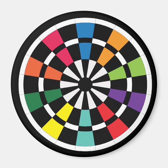 Mod Dartboard Magnet (Framsidan)