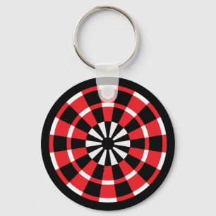 Mod Dartboard Nyckelring