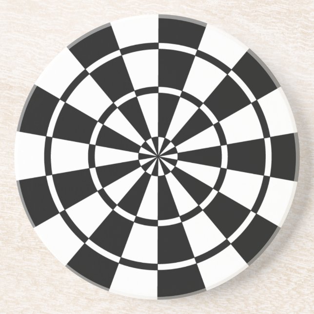 Mod Dartboard Underlägg Sandsten (Framsidan)
