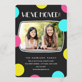 Mod Dots Photo Flytta annons Meddelande