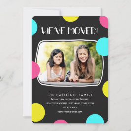 Mod Dots Photo Flytta annons Meddelande