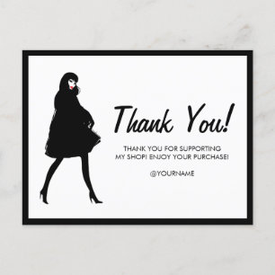 Mod Fashion Girl Boutique, Poshmark Tack Vykort