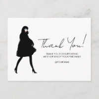 Mod Fashion Girl Boutique Skriptat Tack Meddelande