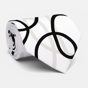 Mod för elegant av abstraktens moderna virrvarr slips