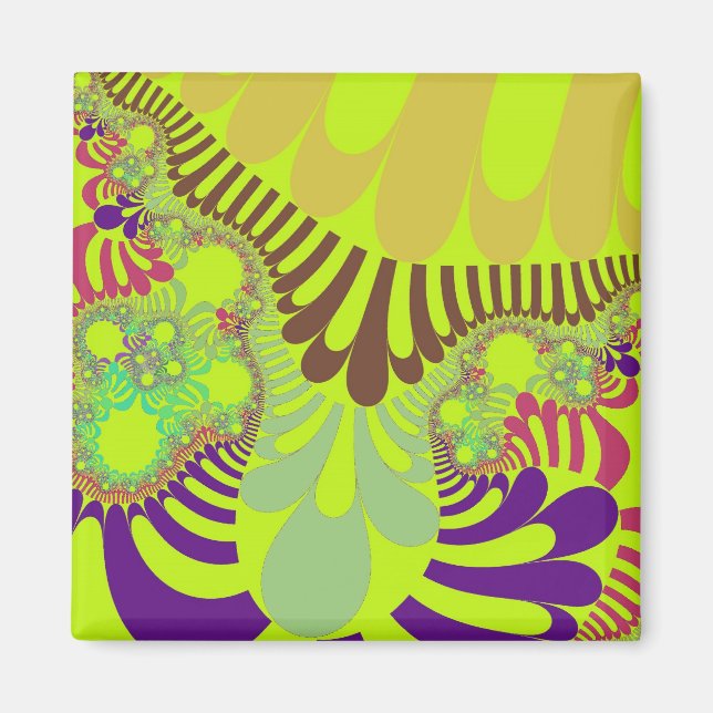 Mod för gult och Lila Magnet (Framsidan)