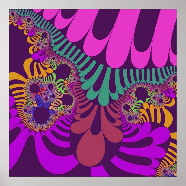Mod för lila och Rosa Poster (Framsidan)