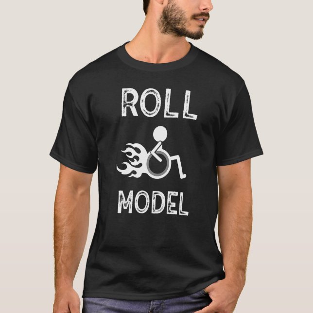 Mod för rullmodellsfunktionskänslighet (PWD-rullst T Shirt (Framsida)
