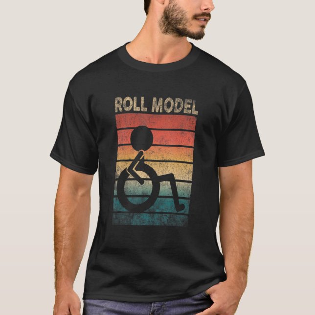 Mod för rullmodellsfunktionskänslighet (PWD-rullst T Shirt (Framsida)