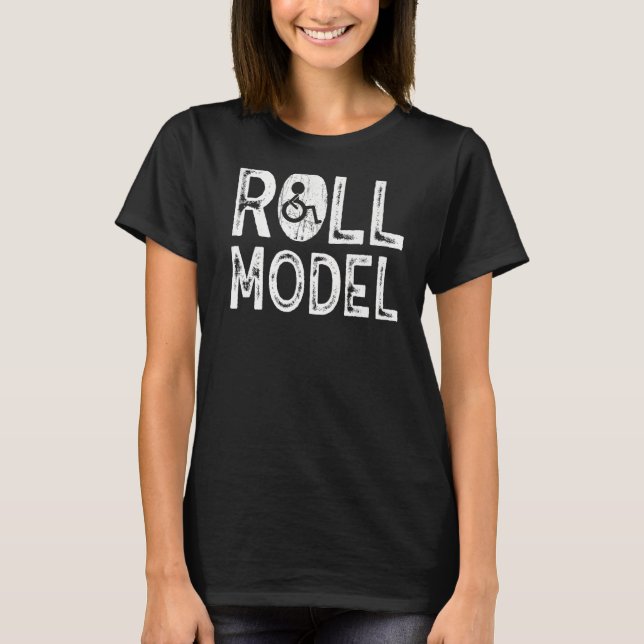 Mod för rullmodellsfunktionskänslighet (PWD-rullst T Shirt (Framsida)