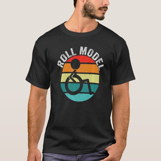 Mod för rullmodellsfunktionskänslighet (PWD-rullst T Shirt (Framsida)