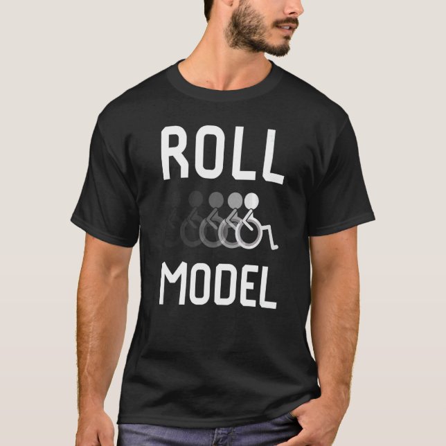 Mod för rullmodellsfunktionskänslighet (PWD-rullst T Shirt (Framsida)