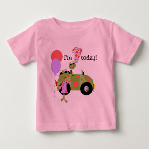 Mod Frogs 1:a födelsedag Tee Shirt
