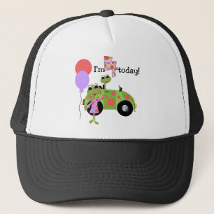 Mod Frogs 4e födelsedagen Tshirts och presenter Truckerkeps