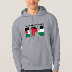 MOD HÄRSTAMMAR FRÅN PALESTINA Fritt Palestina Hoodie