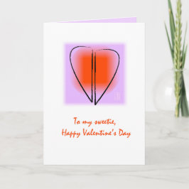 MOD Heart Kärlek till mitt Sweets Valentine Card Kort
