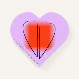 Mod Hjärtformad bärbar Spiral