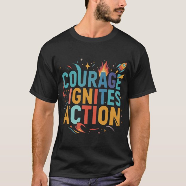 Mod Igites Action. T Shirt (Framsida)