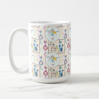 Mod Katter Tjuvvar Väggsamling Kaffemugg