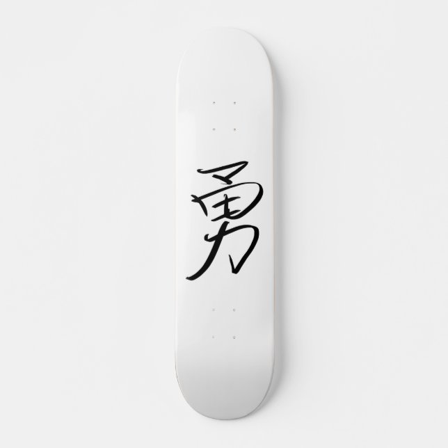 Mod (kinesiska) old school skateboard bräda 18 cm (Framsida)