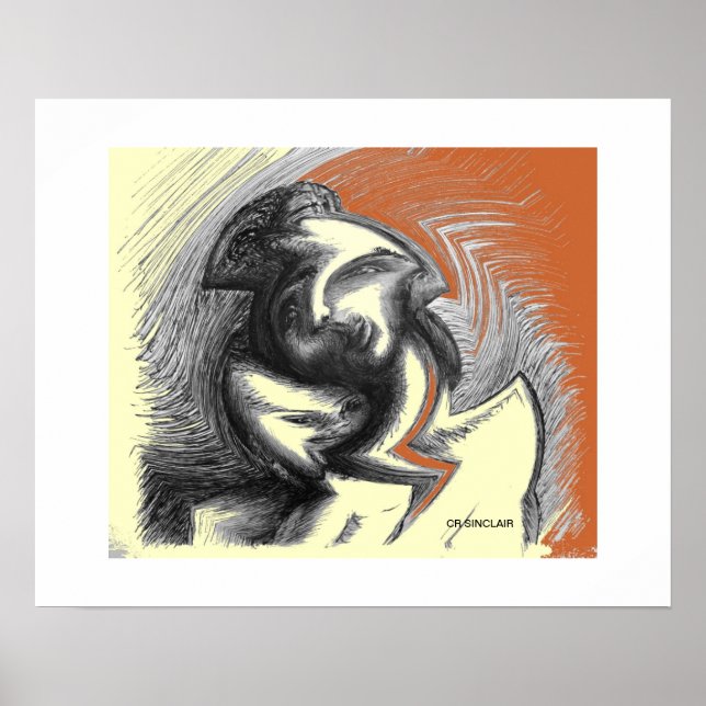 MOD MAMMA av CR SINCLAIR Poster (Framsidan)