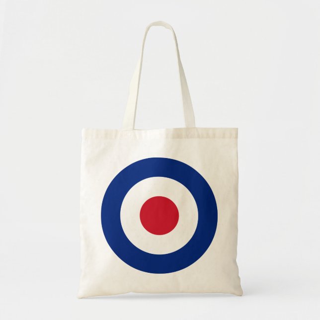 MOD Mode British Design Tote Bag - Scooter Tygkasse (Framsidan)
