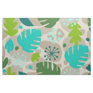 Mod Monstera Löv Abstrakt Hawaii Tropical - Coola Tyg
