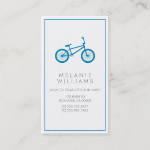 Mod Ocean Blue Bicycle