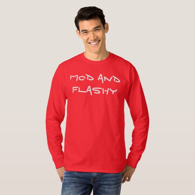 Mod och Flashy T-Shirt (Hel framsida)
