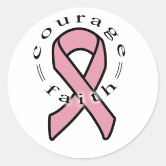 Mod och tro runt klistermärke