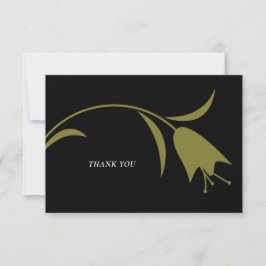 MOD OLIVE TULIP BRÖLLOP TACK KORT