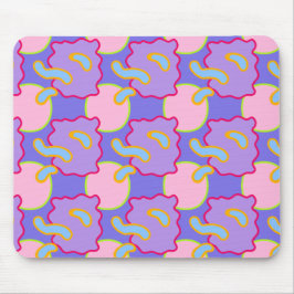 Mod Pastellbubblor och Blobor Musmatta