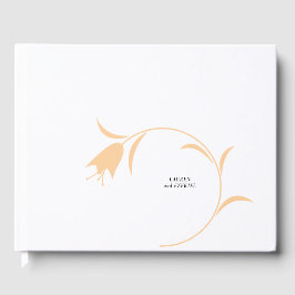 MOD PEACH TULIP BRÖLLOP GÄSTBÖCKER