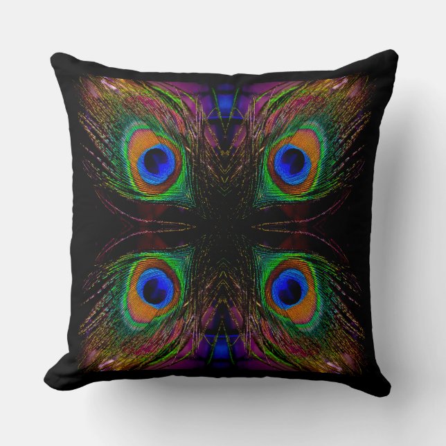 Mod Peacock Kudde (Framsida)