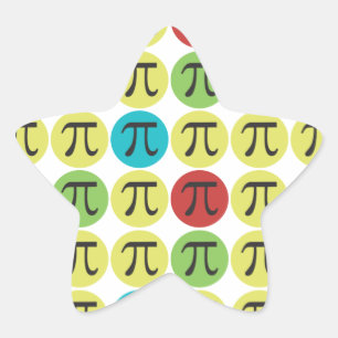 Mod Pi Symbol Klistermärken
