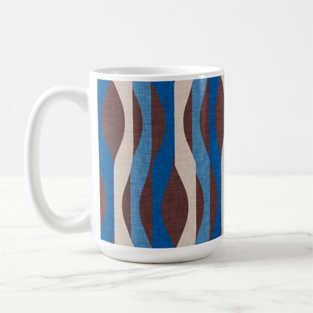 Mod Rand Blue Kaffemugg (Vänster)
