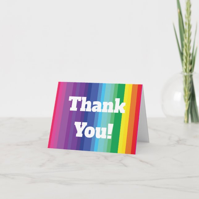 Mod Regnbåge färgfulla barn 1:a födelsedag Party Kort (Framsida)