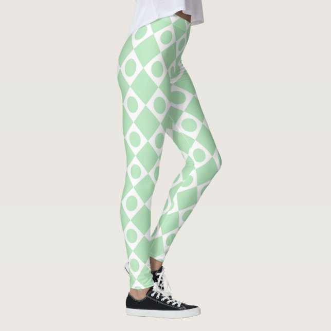 Mod Retro 60s Cantaloupe Leggings (Höger)