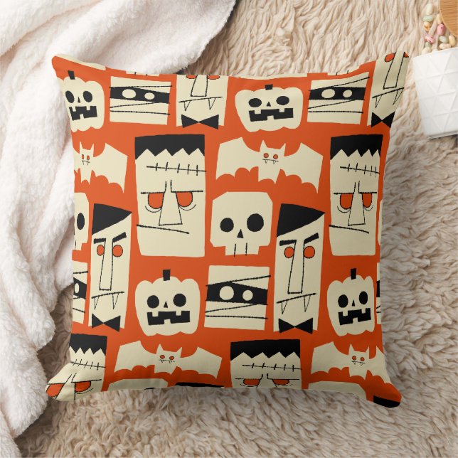 Mod Retro Monsters Kudde (Filt)