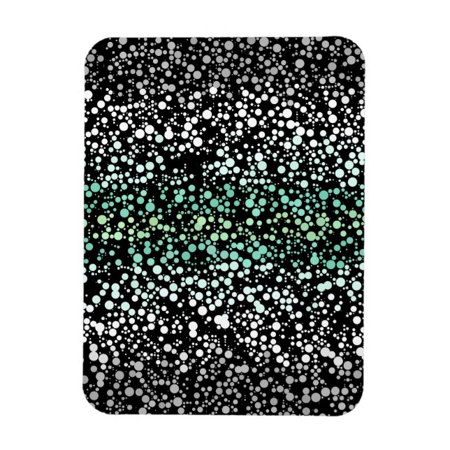 Mod Retro Särpräglad Groovy Boho Paragender Stolth Magnet (Vertikal)