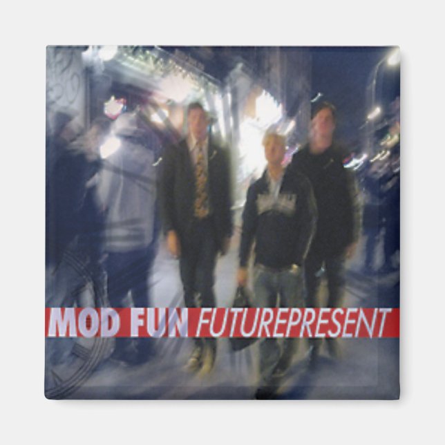 MOD ROLIGT Futurepresenterad CD-hölje Magnet (Framsidan)