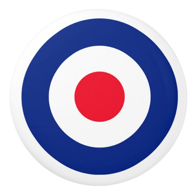 Mod Roundel Target Knopp (Framsidan)