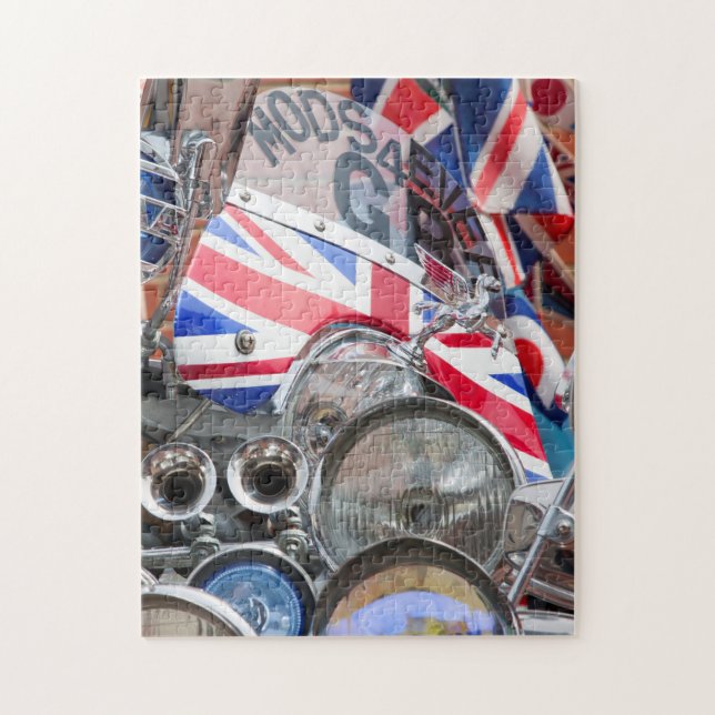 Mod Scooter Puzzle Pussel (Vertikal)