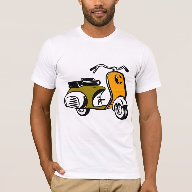 Mod Scooter T-Shirt (Framsida)