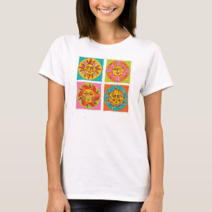 Mod Sol Ansikte T Shirt